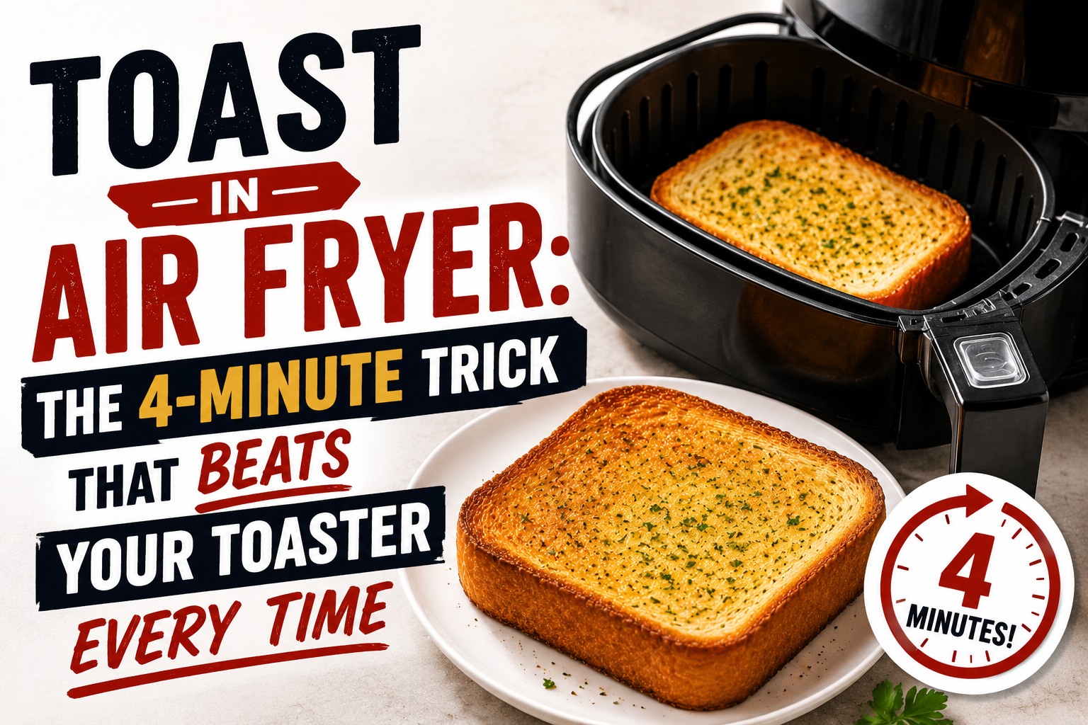 Toast in Air Fryer